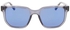 Men's Full Rim Injected Square Sunglasses CKJ22611S 5519 (050) Grey