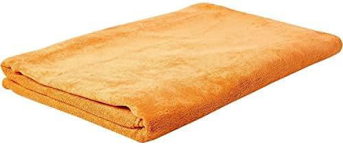 Enjoyhouse Microfiber Bath Towel Beach Towel Micro Fiber Bath Sheet Soft and Durable 80X170 cm (Beige)