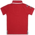 Santa Monica M167683C Polo Shirt for Boys - 7 - 8 Years, Haute Red