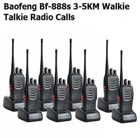 Baofeng Hand Held Security Walkie Talkie Radio Call-8 Pcs