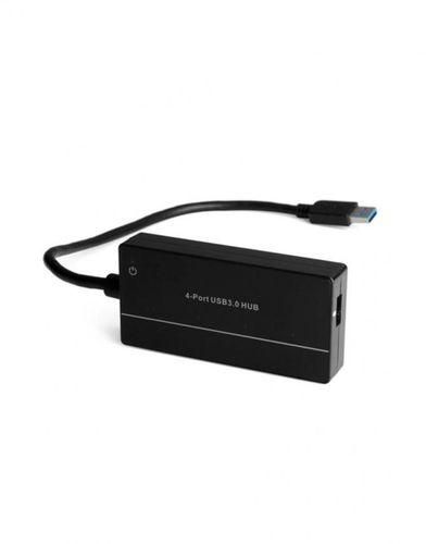 Generic H401 - Charing Port 4 Port 5Gpbs USB 3.0 Hub DC -Black