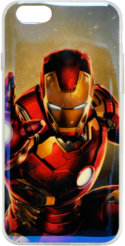 Ironman Blue Ray TPU Silicone Ultra Slim Case for Apple iPhone 6