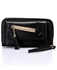 Bdaya Fashionable Elegant Practical Women Clutch Wallet With Pocket Black