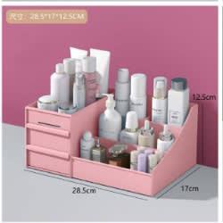 Cosmetic Box Makeup Drawer Organizer- Jewelry Nail Polish Storage