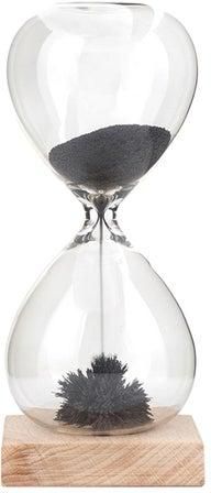 Magnetic Sand Hourglass Clear/Brown