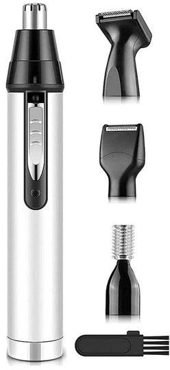 Ear Nose Hair Trimmer, Professional USB Rechargeable Painless Mens Electric Nose Hair Trimmer, 4 in 1 Lightweight Waterproof Ear and Nose Hair Trimmer for Women