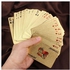 Universal Golden Playing Cards Deck Foil Poker Set Magic 24K Gold Plastic Game Waterproof