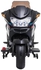 Megastar - Ride on Dominator H2 12v Electric Ride-On Motorbike - Black- Babystore.ae