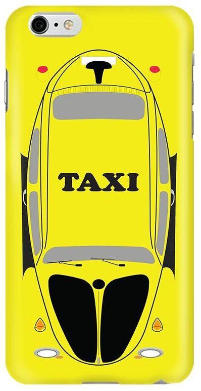 Stylizedd Apple iPhone 6 Plus / 6S Plus Premium Slim Snap case cover Matte Finish - Yellow Taxi