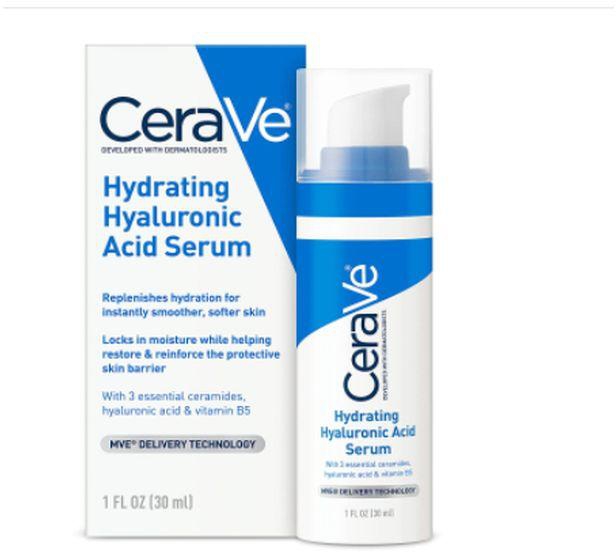 Cerave Instantly Smoother Softer Skin Hydrating Hyaluronic Acid Serum - 30ml
