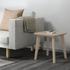 LISABO طاولة جانبية, قشرة خشب الدردار, ‎45x45 سم‏ - IKEA