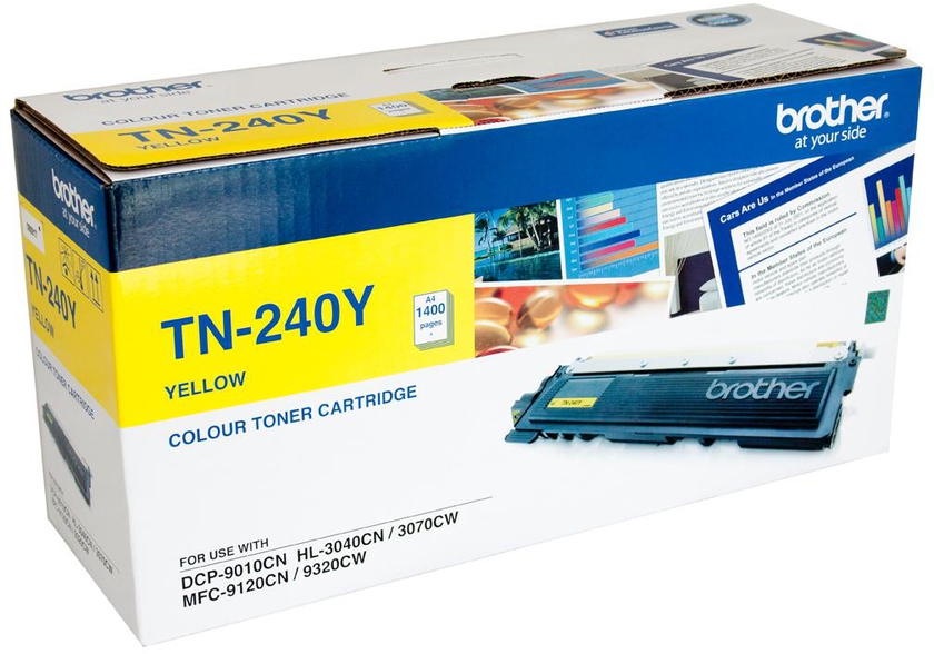 Brother TN-240 Yellow Toner Cartridge
