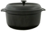 Pyrex - Black Cast Iron Round Casserole 28cm / 4.7L