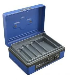 Carl CB-8200 Cash Box Dual Lock 8" Blue