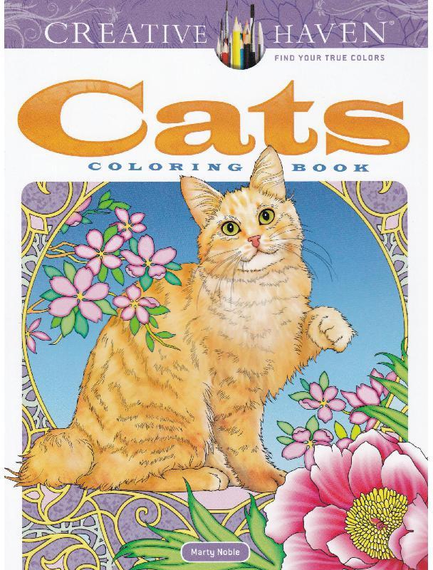 Creative Haven: Cats - Coloring Book