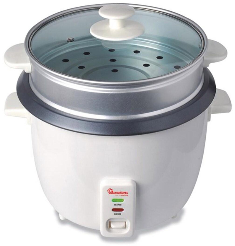 Rice Cooker+Steamer 2.8 Liters White- Rm/290
