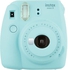 Fujifilm Instax mini 9 Instant Film Camera, Ice Blue With 1 Pack of Fujifilm Mini Film 10 Sheets