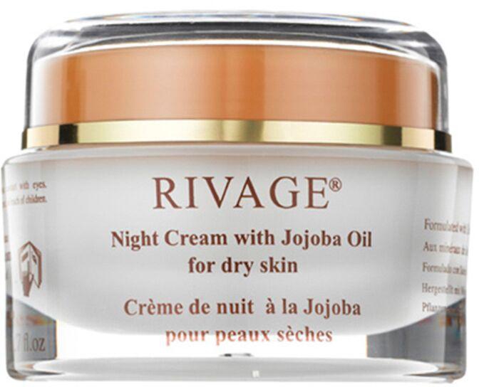 Rivage Night Cream With Jojoba Oil For Dry Skin 50ml