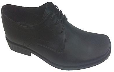 Generic Classic Leather Lace Up Shoes - Black