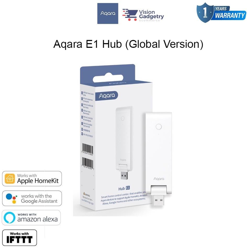 Aqara Hub E1 Smart Gateway | Zigbee 3.0 | Global Version