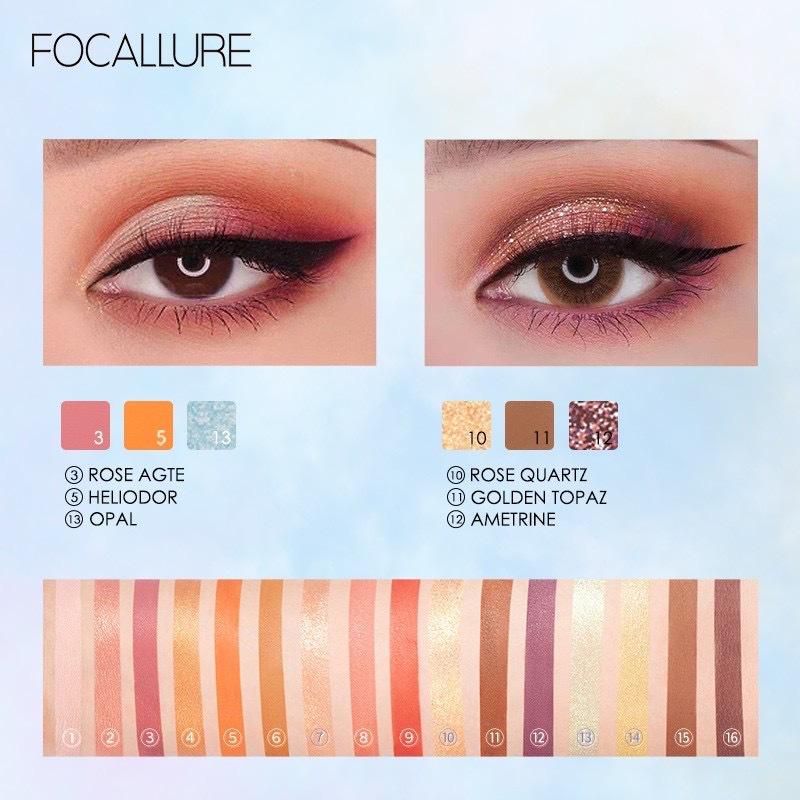 Focallure Crystal Eyeshadow Palette