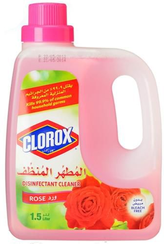 CLOROX DISINFECTANT CLEANER ROSE 1.5LTR