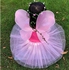 Butterfly Wing And Skirt Girls Butterfly Costume Fairy Birthday Party Wings Dress Up for Halloween