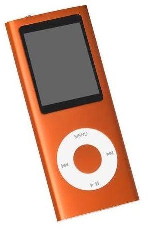 Universal IPOD MP4 Mp3 PLAYER With Build In 4gb Memory With Earphone(Orange)