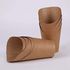 FUFU Disposalable Kraft Paper Cups Holder, Brown, Pack of 100
