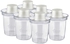 Tommee Tippee TT431362 Milk Powder Dispensers, 6 Pack, White TT42212240