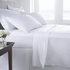 6PC Pure White Cotton Bedsheet