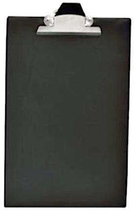 PVC Jumbo Clip Board, A4, Black (FSCBRHA4BK)