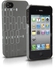 SBS LFCW40GGS Geometrical Series Sino Curve Back Cover for Apple iPhone 4/4s - Gray
