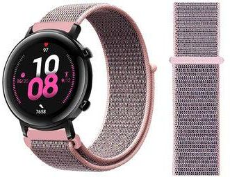Nylon Loop Replacement Band For Huawei Watch GT 2 Pink Sand