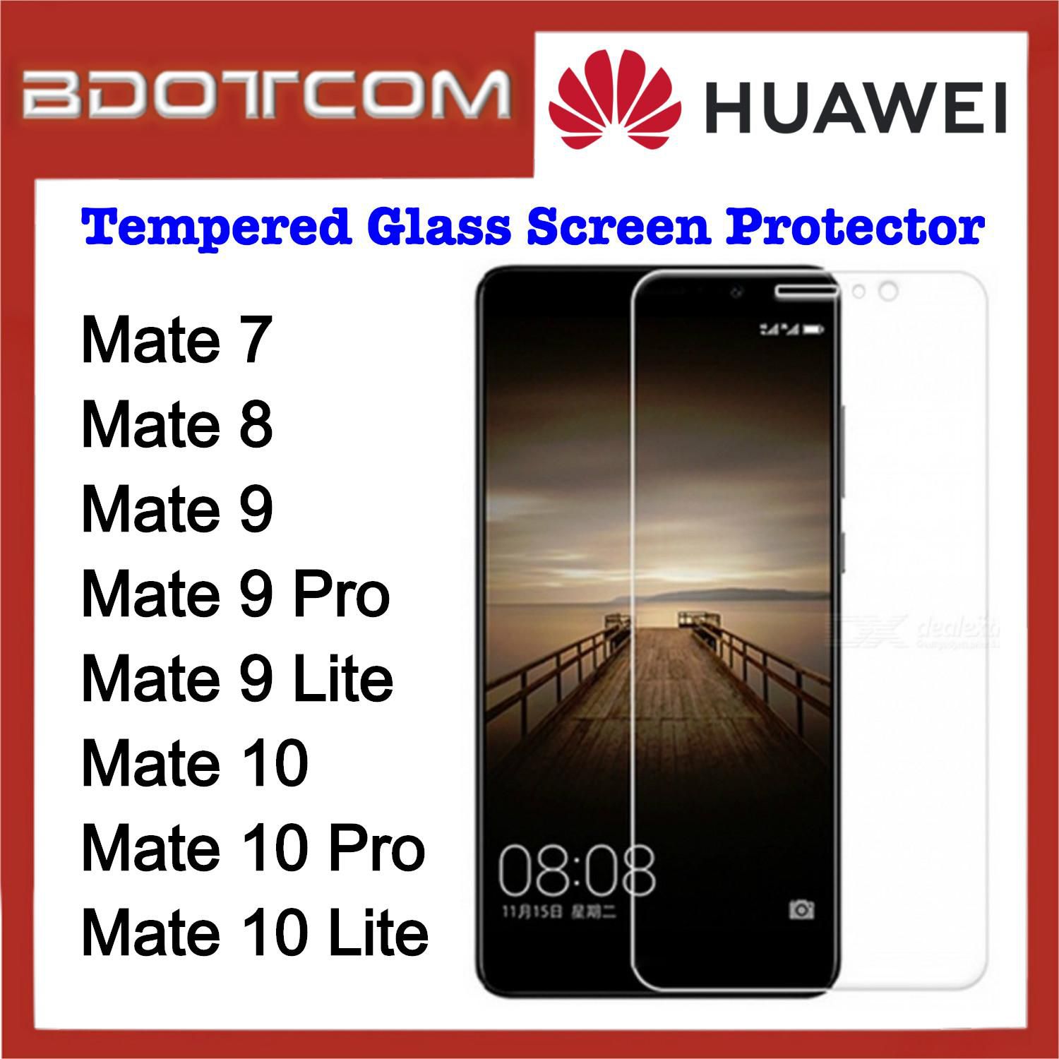 Bdotcom Tempered Glass Screen Protector for Huawei Mate 7
