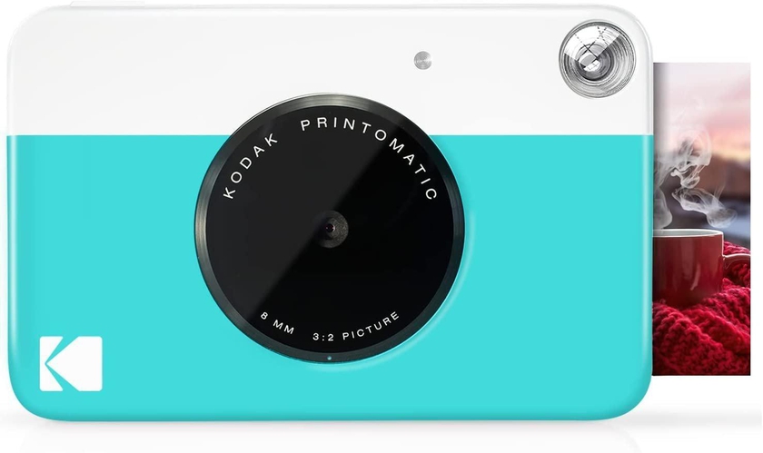 KODAK Printomatic Digital Instant Camera, Blue