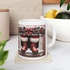 Santa 3D Wall Mug مج مطبوع للكريسماس , مج سيراميك