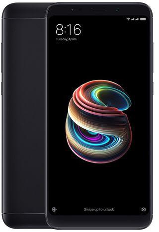 Xiaomi موبايل ريدمى 5 بلس - 5.99 بوصة - 64 جيجا بايت - شبكة 4G - أسود