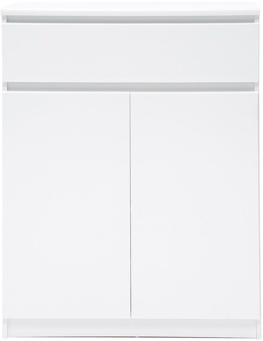 tvilum Naia Wooden Sideboard Cabinet, White - 80.2 x 40 x 100.4 cm