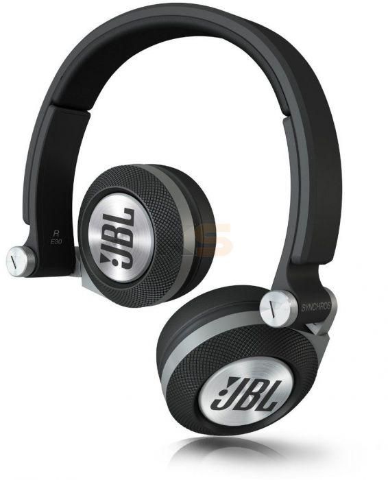 JBL High-Performance On-Ear Headphones Wireless E30BT (Black)