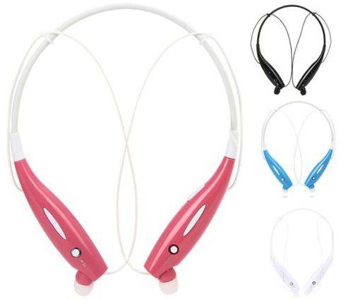  HBS-730 Wireless Bluetooth 4.0 Headset Earphone - Pink/White