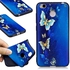 Relief Silicone Case for Xiaomi Redmi 4X Golden Butterfly Pattern Soft TPU Protective Back Cover