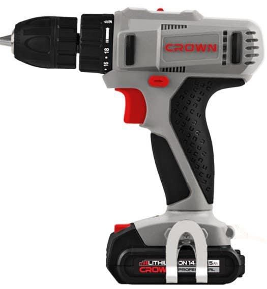 Get Crown Impact Drill, 14.4 Volt, 1400 Rpm, CT21055L - Multi Color with best offers | Raneen.com