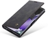 Caseme Wallet Retro Black Suede Leather Flip Case For Samsung Galaxy Note 20 Ultra