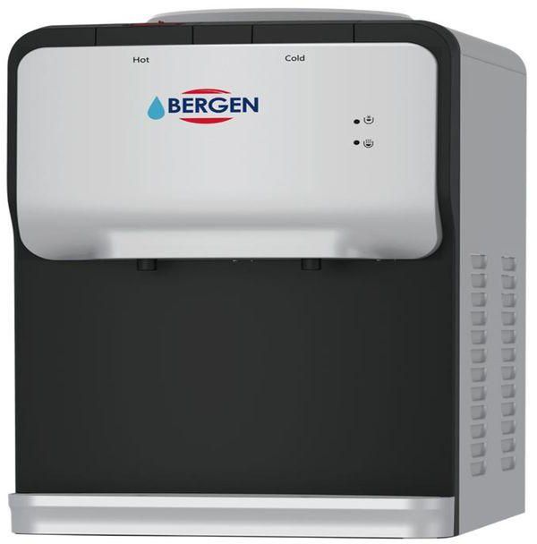 Bergen BYT-553 Hot & Cold Water Dispenser - Silver / Black - 2 Taps