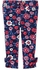 Gymboree 140156804 Floral Bow Leggings for Girls - 5 Years, Navy Blue