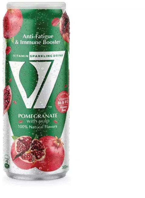 V7 Vitamin Sparkling Drink with Pomegranate - 300ml 