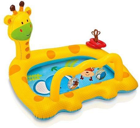Intex 57105 Smiley Giraffe Inflatable Baby Pool