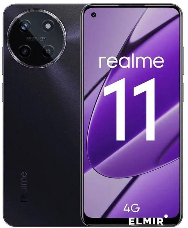 realme 11 Mobile Phone - 6.4 Inches -Dual SIM 4G 256GB/8GB - Dark Glory