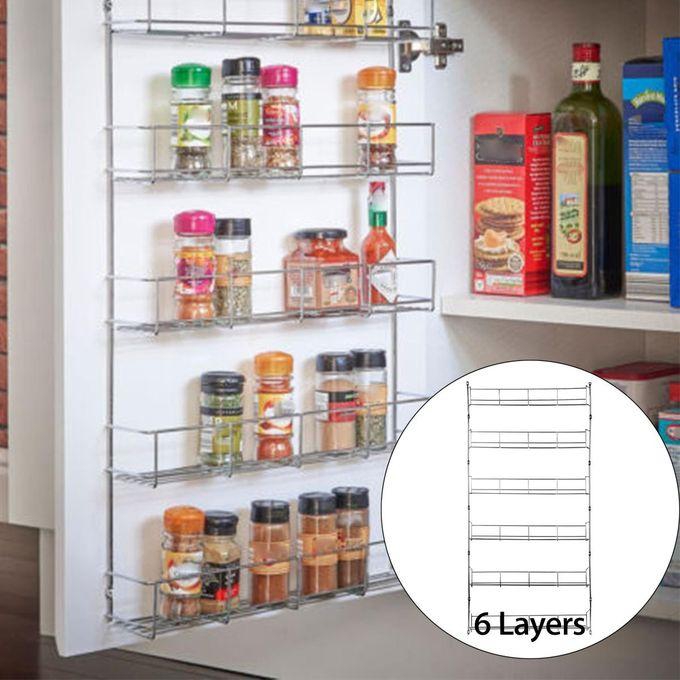 Generic Kitchen Spice Rack Cabinet Organizer Wall Mount Storage Shelf Pantry Holder 385x60x700mm